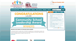 Desktop Screenshot of communityschools.org